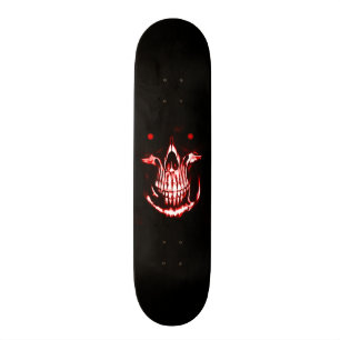 Skully Skull Demon Reaper Skateboard Deck