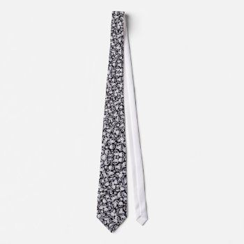Skully Tie by GrilledCheesus at Zazzle