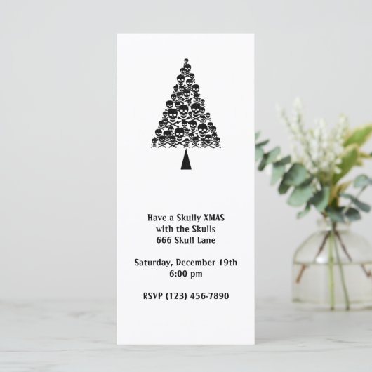 Skully Xmas Tree (Standing Front)