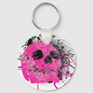 skullz. hi-fi. keychain