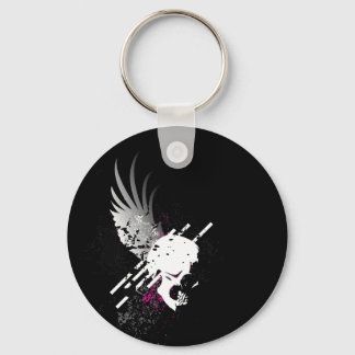 skullz. hi-fi. keychain