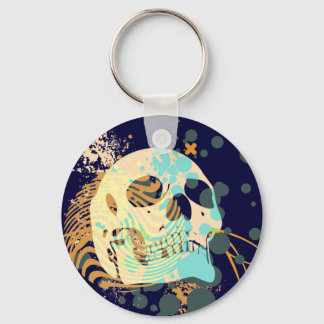 skullz. hi-fi. keychain