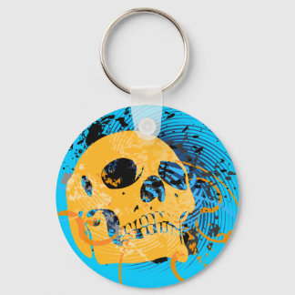 skullz. hi-fi. keychain