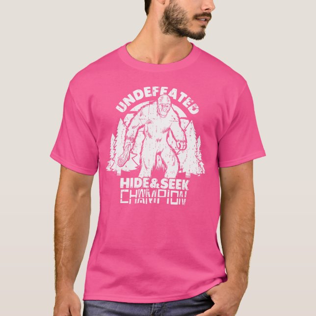 Skunk Ape Undefeated Hide Seek Champion Cryptid T-Shirt (Front)
