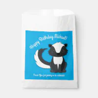 Skunk Goody Bags, Skunk Favor Bags, Skunk Party Bags, Skunk