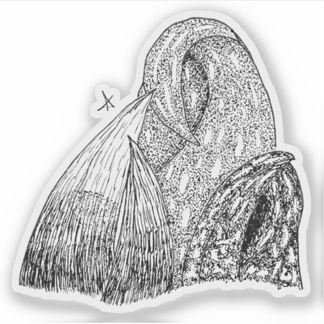 Skunk Cabbage Sticker (Front)