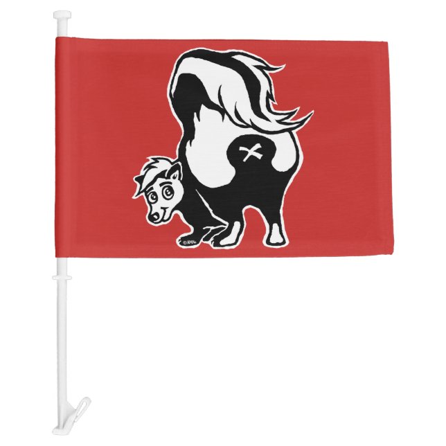 Skunk Car Flag (Front)