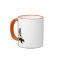 Skunk Coffee Mug  - Take A Break! Orange Sun