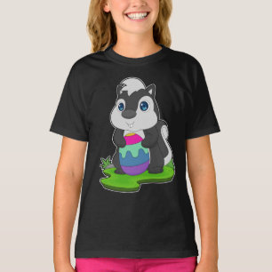 Skunk Easter Easter Egg T-Shirt