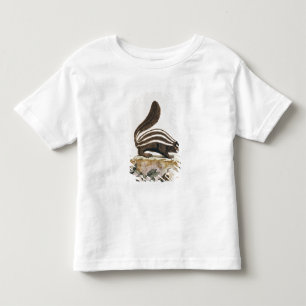 Skunk, from 'Histoire Naturelle' by Toddler T-shirt