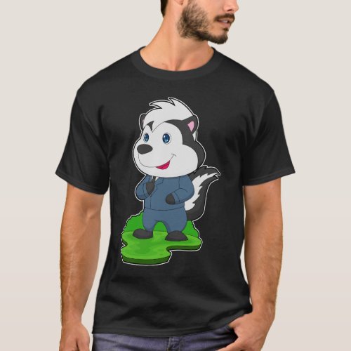 Skunk Groom Wedding T_Shirt