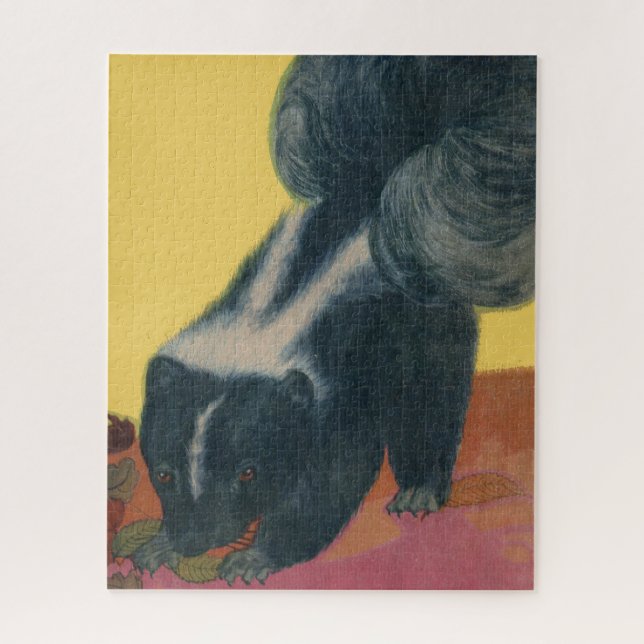 skunk jigsaw puzzle (Vertical)