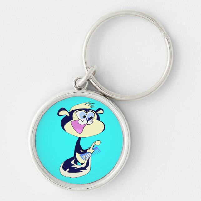 Skunk Keychain (Front)