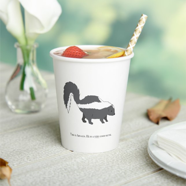 Skunk Paper Cup (Arnaud) (Insitu)