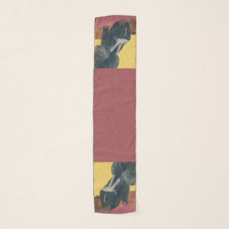 skunk print scarf