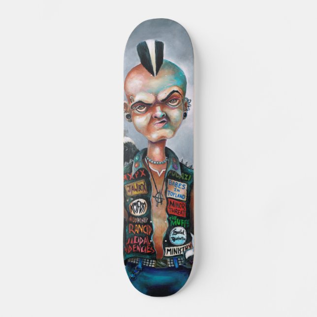Skunk Punk Skateboard (Front)