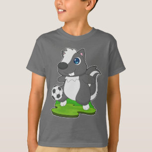 Skunk Soccer player Soccer T-Shirt