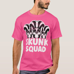 Skunk Squad Animal Humor T-Shirt