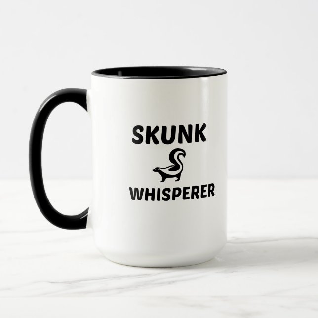 SKUNK WHISPERER MUG (Left)