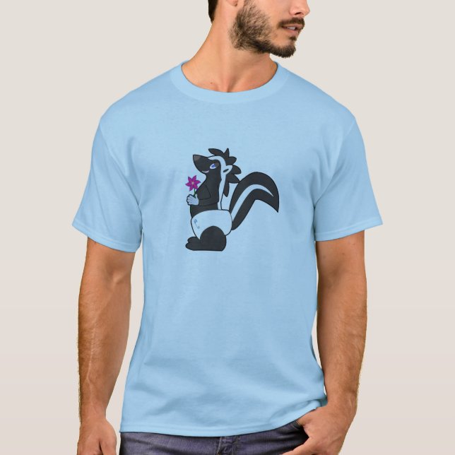 Skunkdude Men's T-Shirt - Blue (Front)
