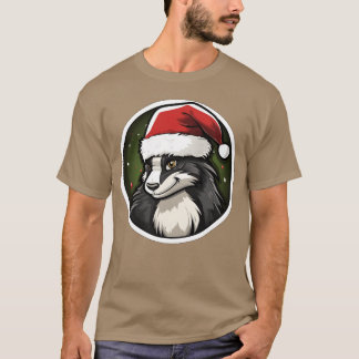 Skunks Christmas vintage T-Shirt