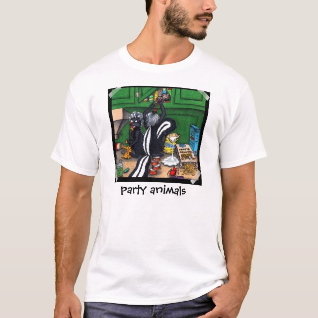 skunks in the kitchen,  T-Shirt (Front)