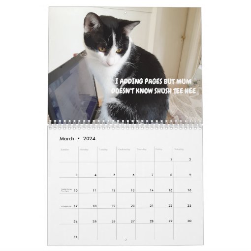 Skunky Luke's Adventures Calendar | Zazzle