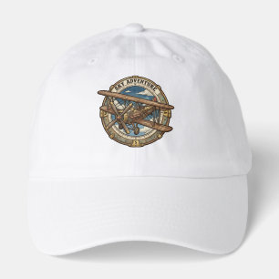 Sky Adventure Vintage Steampunk Biplane Hat