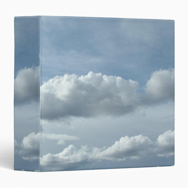 sky and clouds 3 ring binder (Front/Spine)