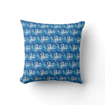Sky and Clouds Throw Pillow