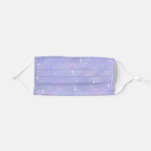 Sky and stars adult cloth face mask