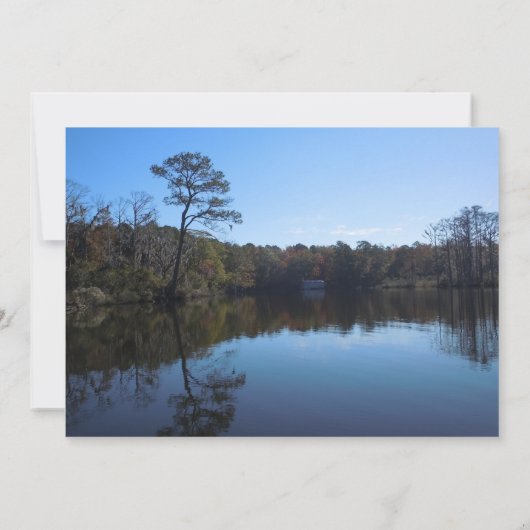 Sky and Water Reflections - Beaufort County NC (Back)