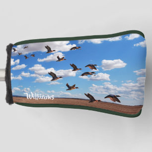 Sky Birds Ducks Putter Golf Head Cover