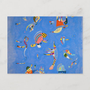 Sky Blue, 1940 by Wassily Kandinsky Postcard