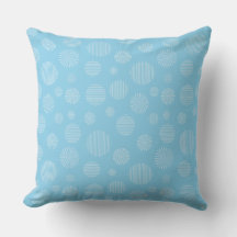 Sky Blue and White seamless Pattern