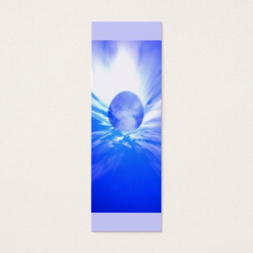 Sky Blue Angel, Mini Bookmarks Business Cards