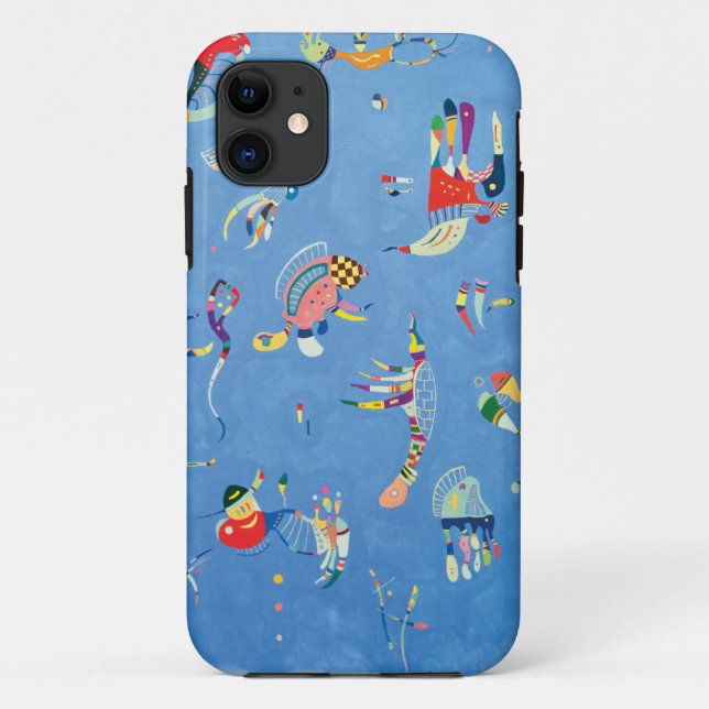 Sky Blue by Wassily Kandinsky Case-Mate iPhone Case (Back)