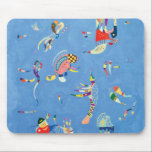 Sky Blue by Wassily Kandinsky Mouse Pad<br><div class="desc">Sky Blue by Wassily Kandinsky.
Please visit my store for more interesting design and more color choice.
=> zazzle.com/colorfulworld*</div>