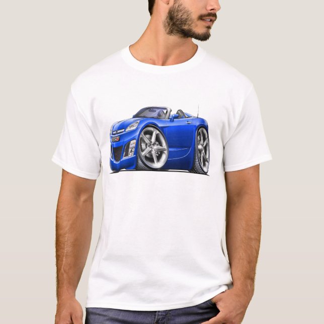 Sky Blue Car T-Shirt (Front)