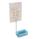 Sky Blue Card Holder Adds Charm to Any Table