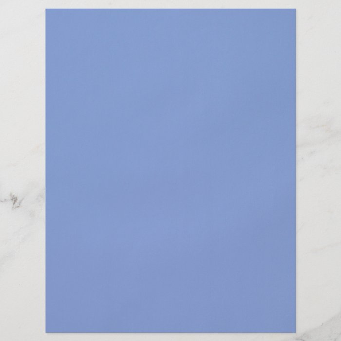 Sky Blue Color 8.5 x 11 Matte Paper Full Color Flyer