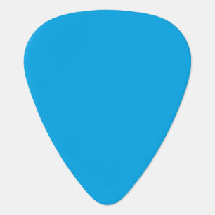 Sky Blue Color Background Decor Guitar Pick