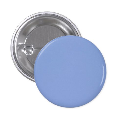 Sky Blue Color Small Round Pins | Zazzle