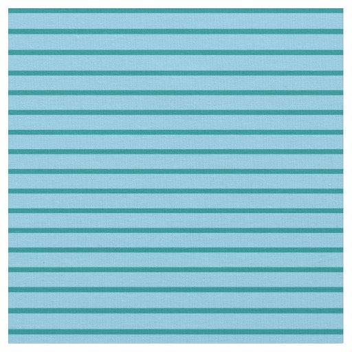 Sky Blue & Dark Cyan Colored Pattern Fabric