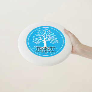 Sky Blue Family Reunion Family Tree  Wham-O Frisbee