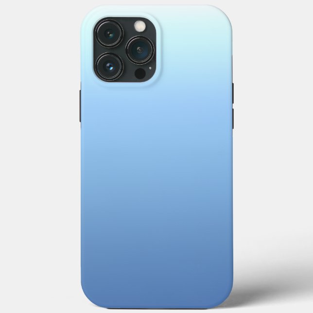 Sky Blue Gradient Case-Mate iPhone Case (Back)