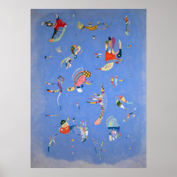 Sky blue, Kandinsky 1940  Poster