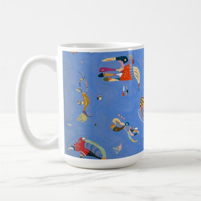 Sky Blue | Kandinsky | Coffee Mug (Left)