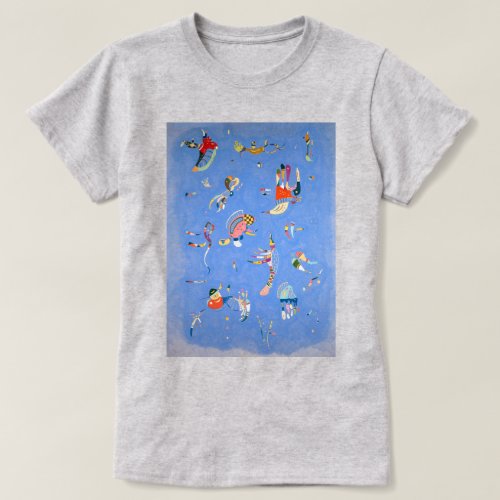 Sky Blue  Kandinsky  T_Shirt