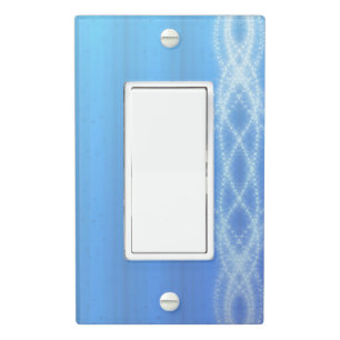 Sky Blue Light Switch Cover